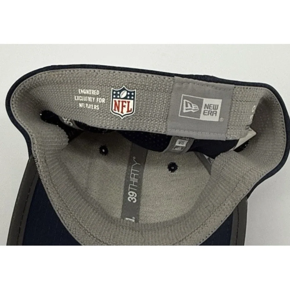 Dallas Cowboys New Era 39THIRTY Hat Navy Blue Stretch Fit Child Youth NFL Cap